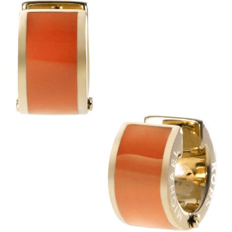 michael kors barrel earrings